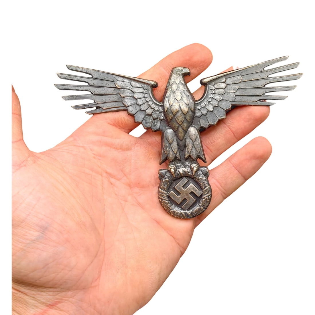 Third Reich SS Gorget Eagle - 8