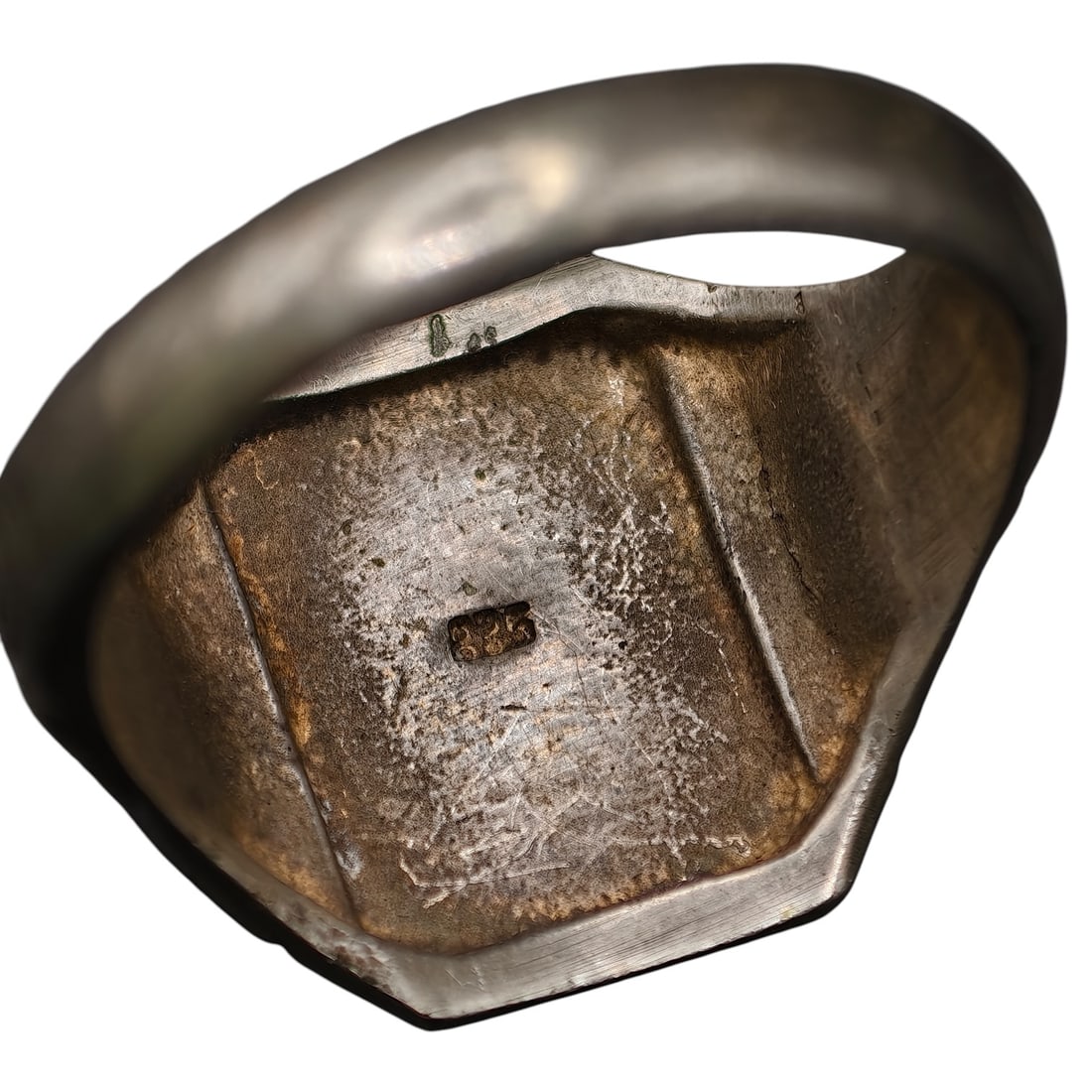 NSDAP Sympathizers Ring 835 Silver - 3