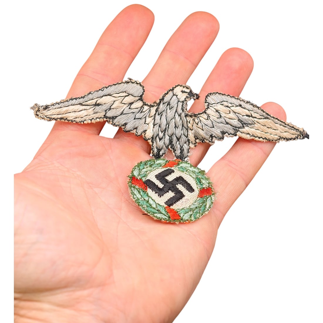 Early NSDAP Cloth Eagle - 3