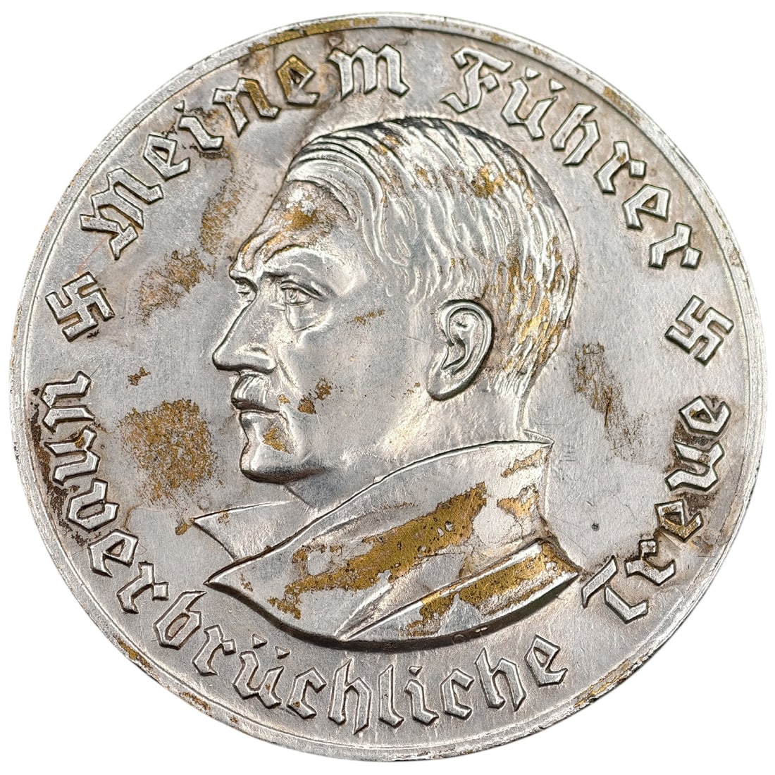 Adolf Hitler Medallion 1934 - Ehrenhalle der Nationalsozialisten, Buchholz (1 of 2)