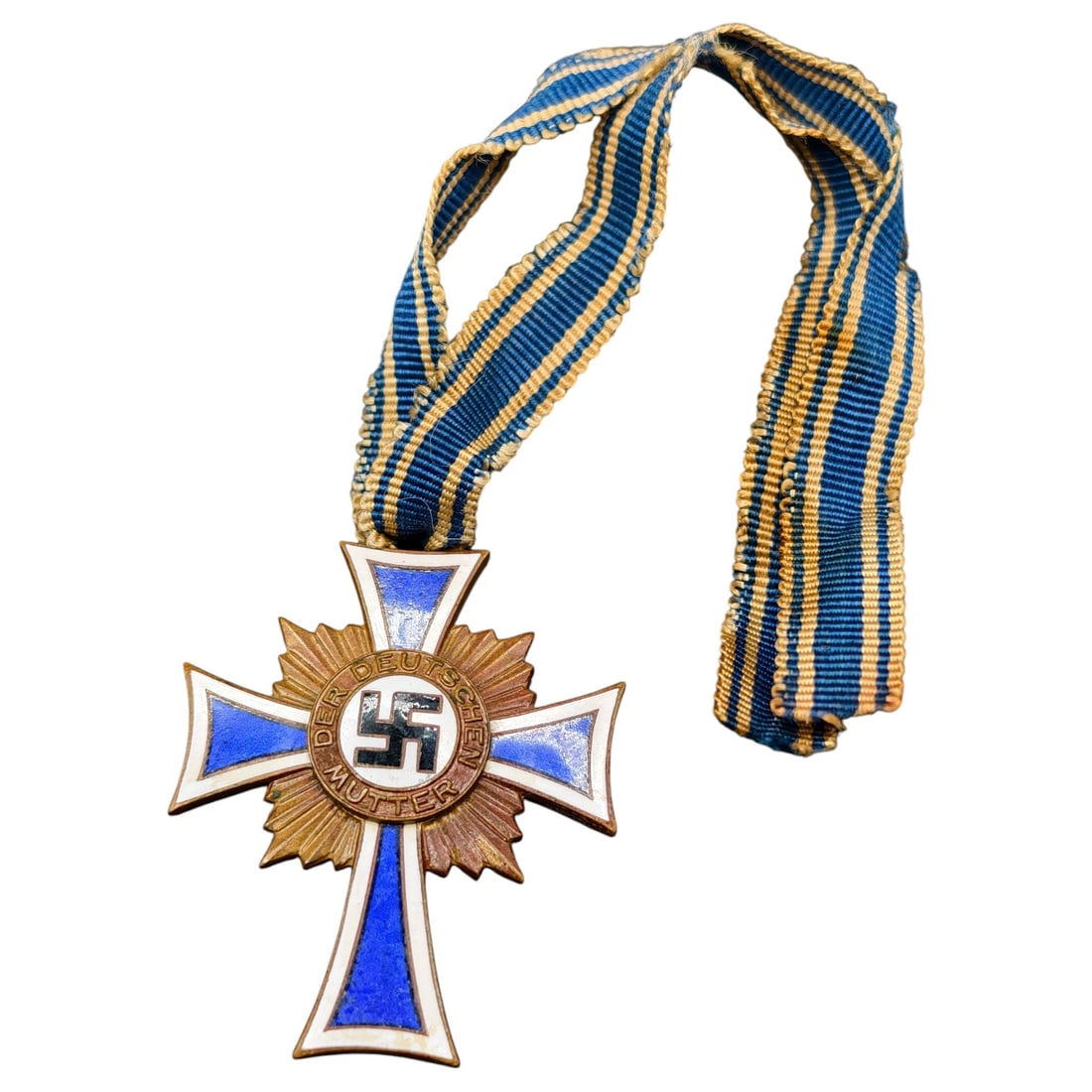 Third Reich Nazi Mothers Cross in Bronze (1 of 2)