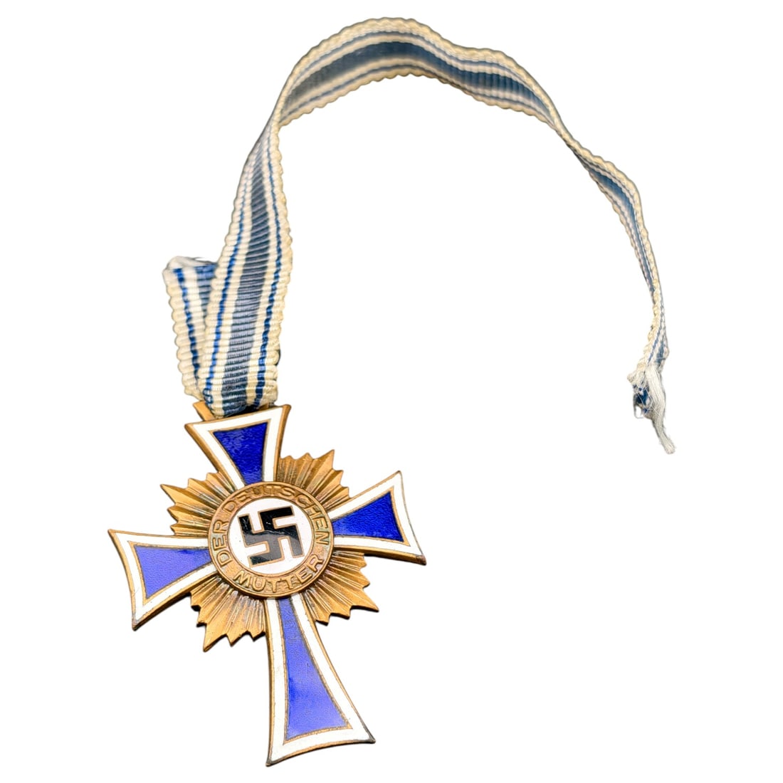 Third Reich Nazi Mothers Cross in Bronze (1 of 2)