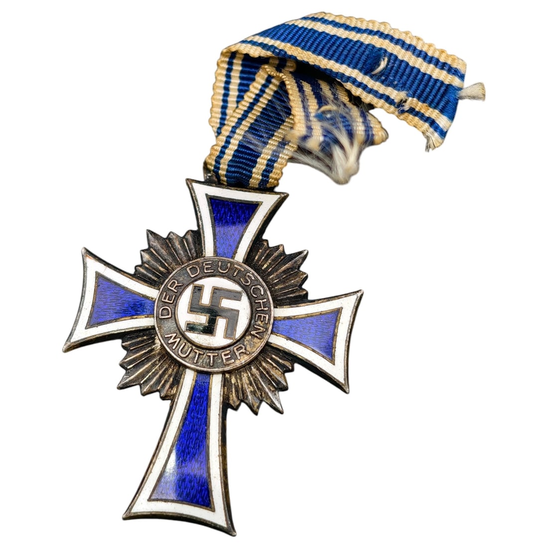 Third Reich Nazi Mothers Cross in Silver (1 of 1)