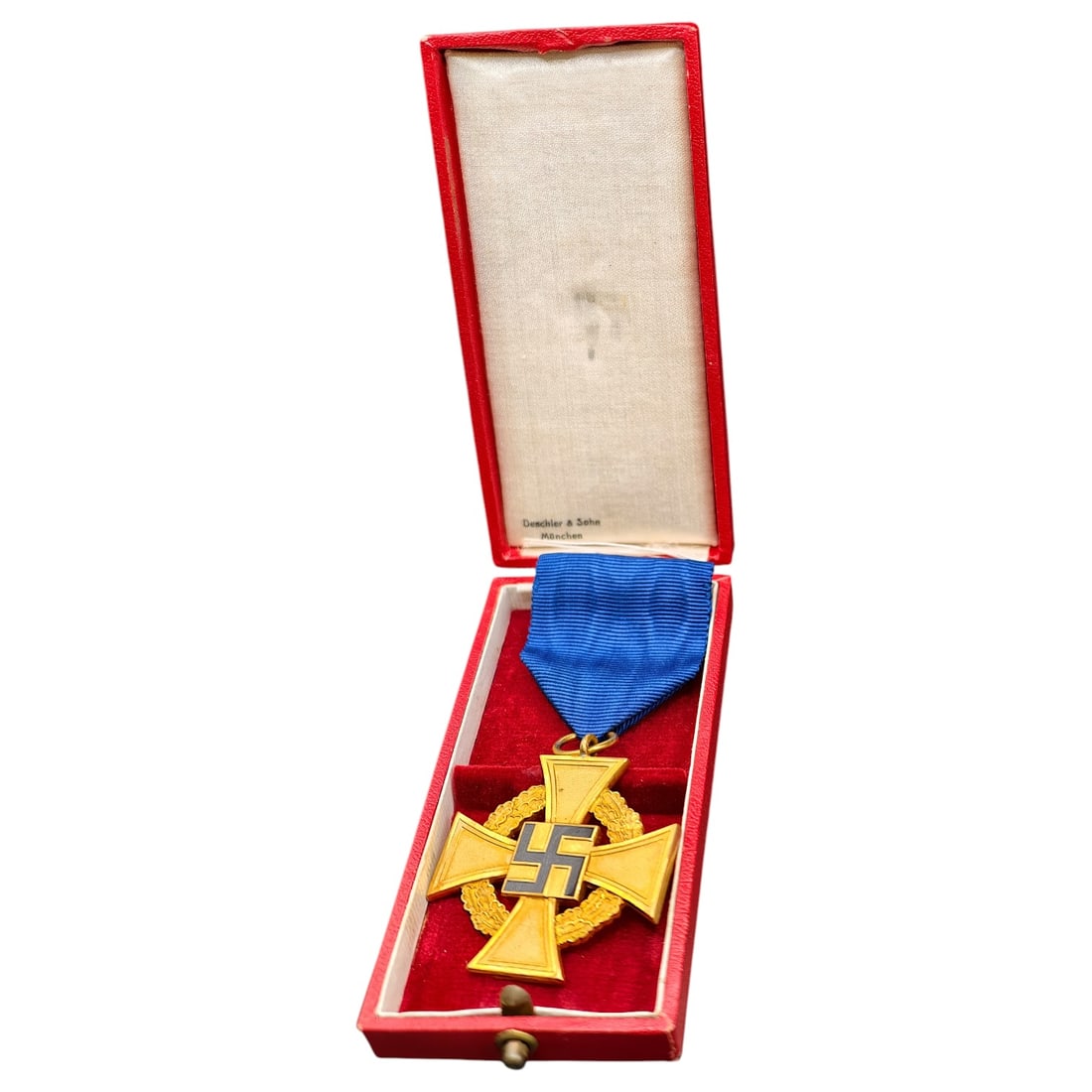 40 Year Faithful Service Medal – Third Reich Nazi Era Medal in Box (1 of 3)