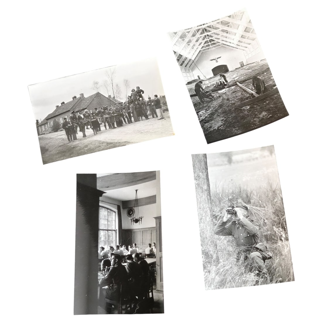 Unpublished Dutch Waffen SS Volunteer Legion Avegoor Training Center 1943 Photograph Set (1 of 1)