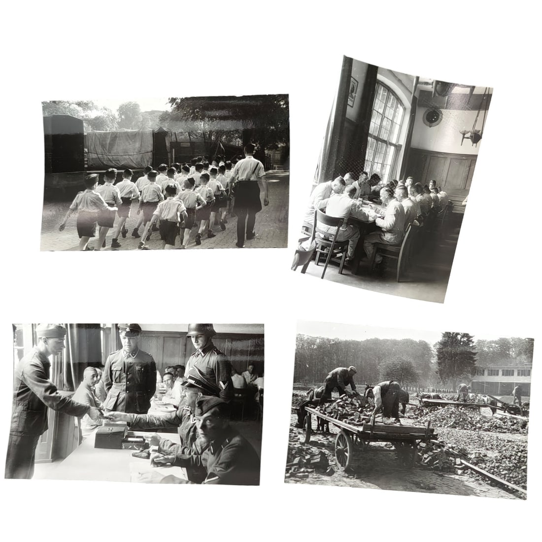 Unpublished Dutch Waffen SS Volunteer Legion Avegoor Training Center 1943 Photograph Set (1 of 1)