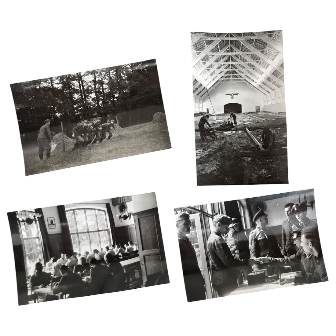 Unpublished Dutch Waffen SS Volunteer Legion Avegoor Training Center 1943 Photograph Set (1 of 1)