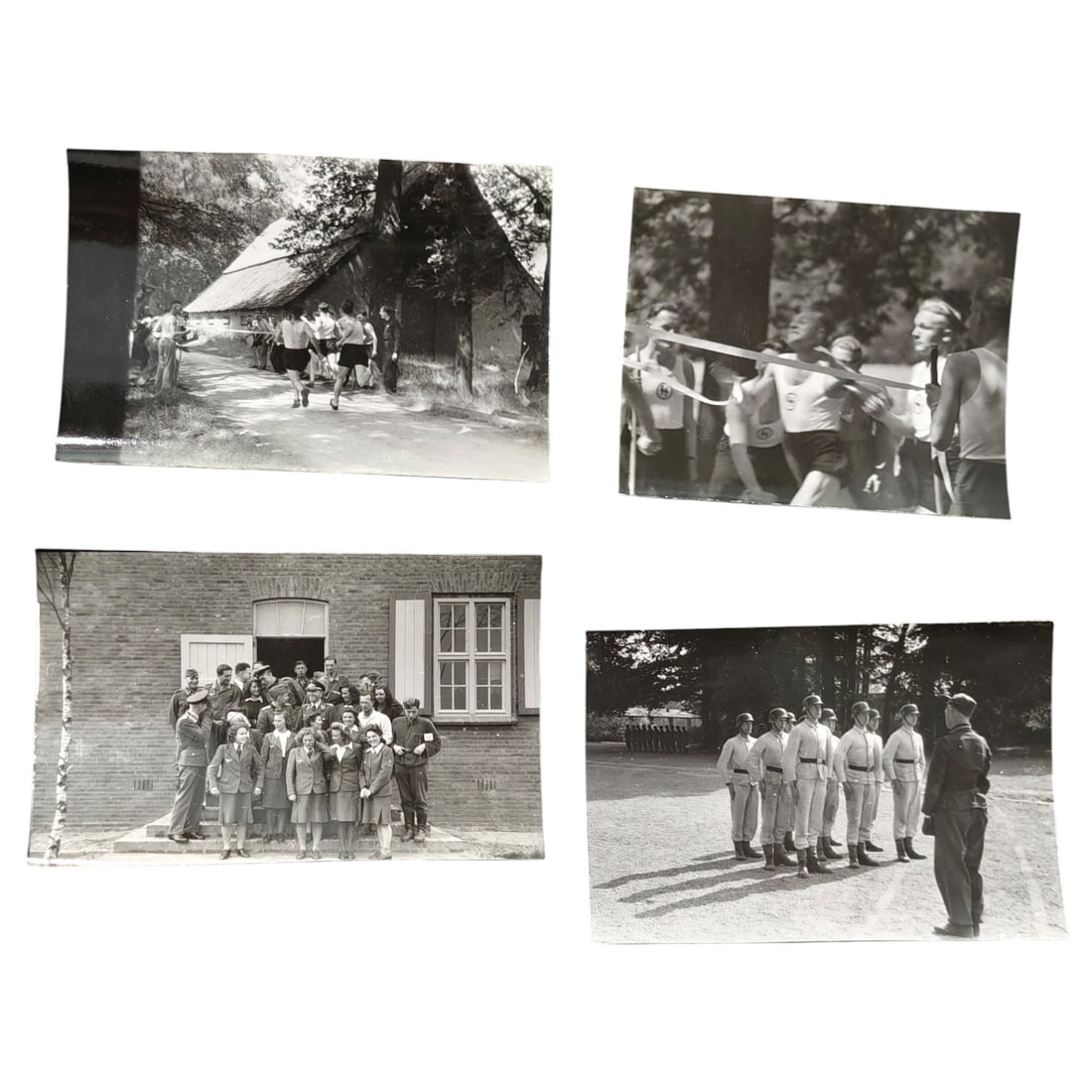 Unpublished Dutch Waffen SS Volunteer Legion Avegoor Training Center 1943 Photograph Set (1 of 1)