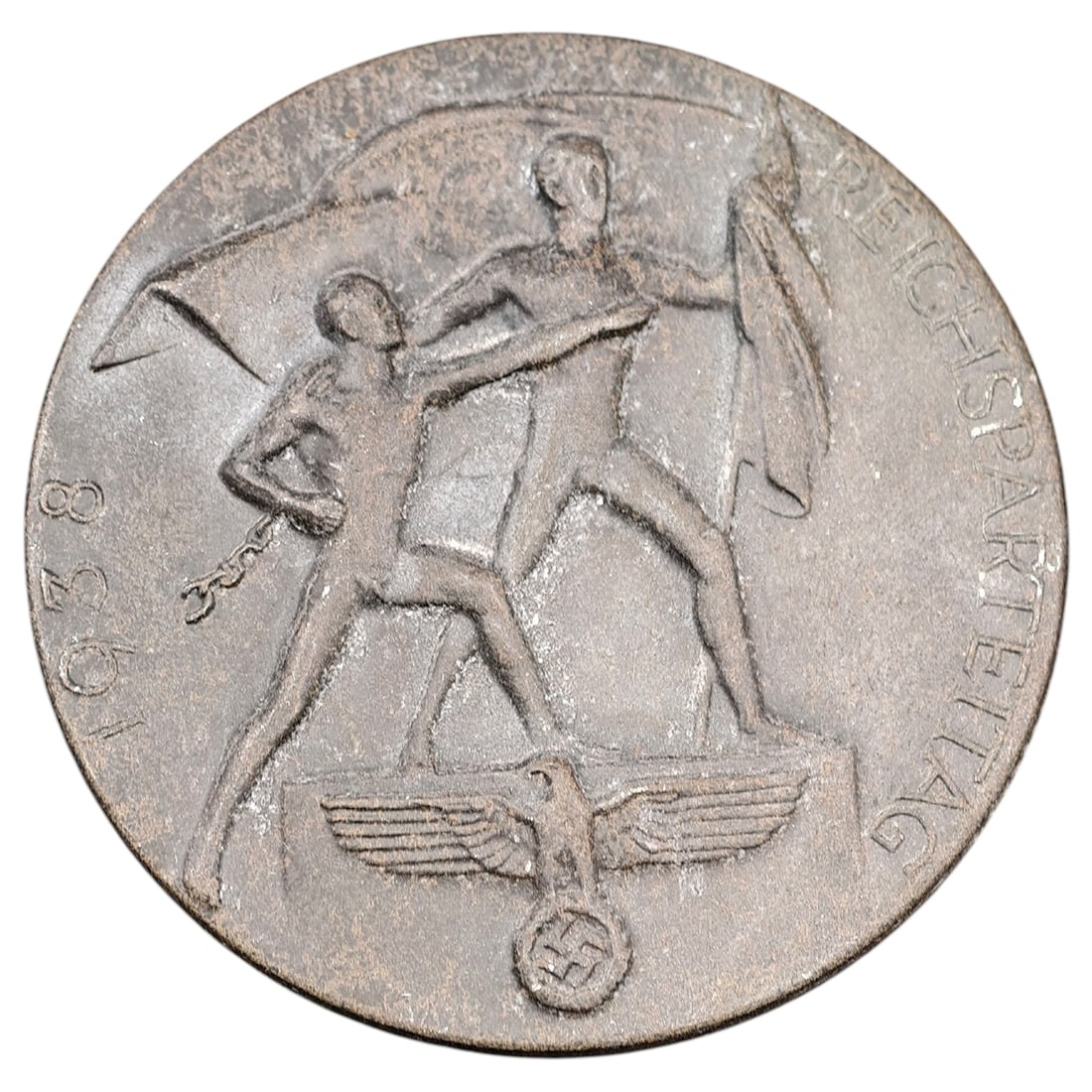 NSDAP Reichsparteitag 1938 Badge (1 of 2)