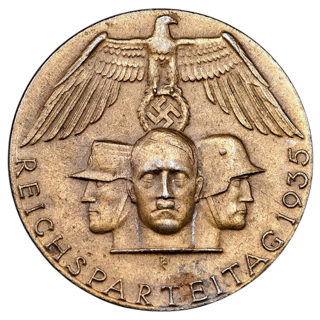 NSDAP Reichsparteitag 1935 Badge (1 of 2)