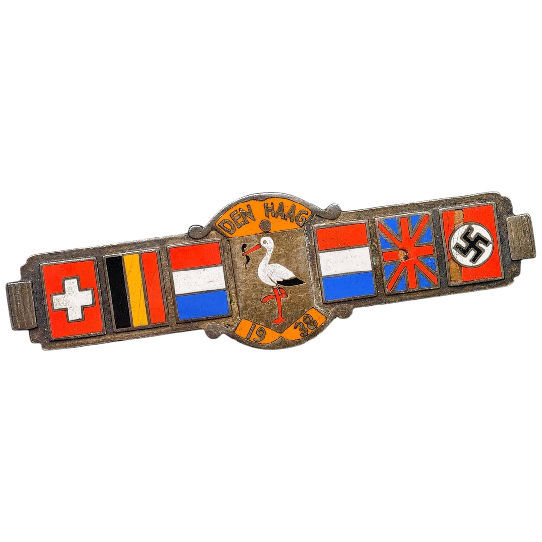 Dutch Meeting Event Badge NSDAP Den Haag 1938 (1 of 2)