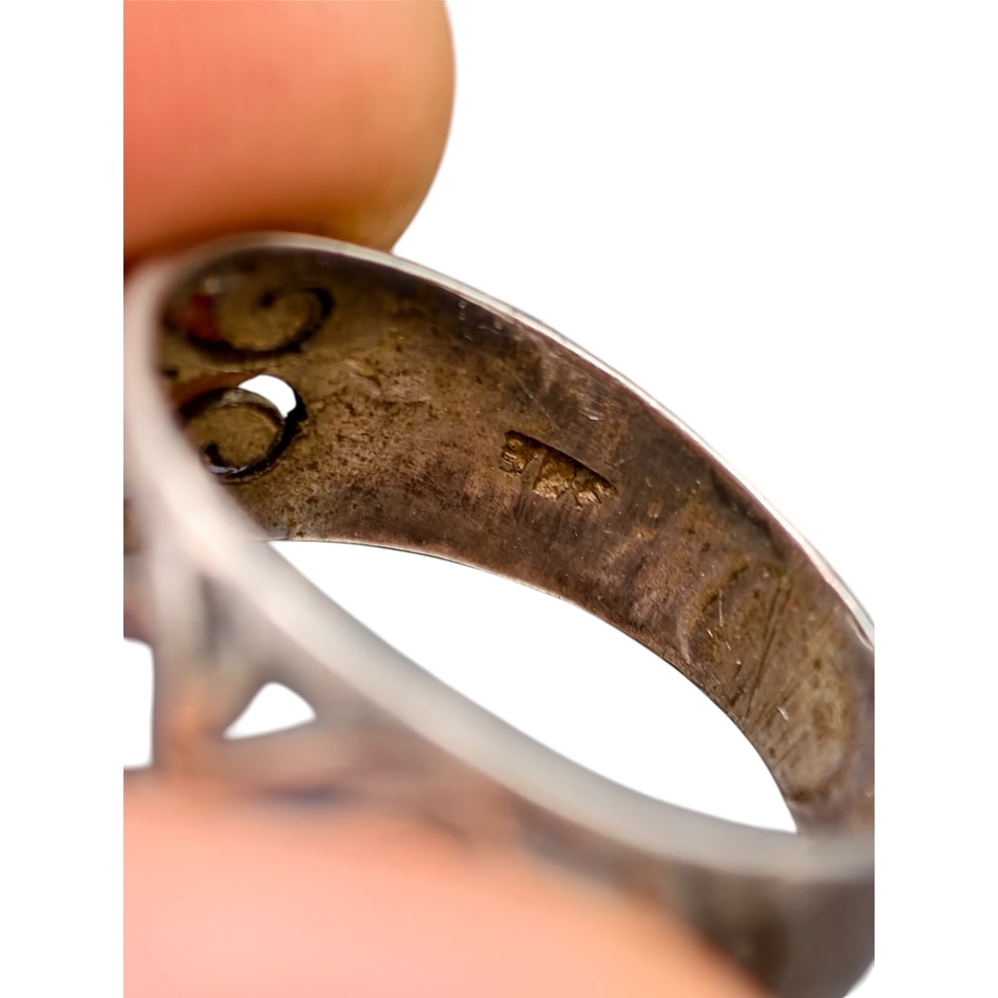 NSDAP Sympathizer Ring 800 Silver - 3