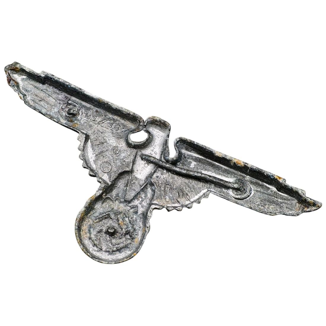 Third Reich SS Visor Eagle Insignia - 2