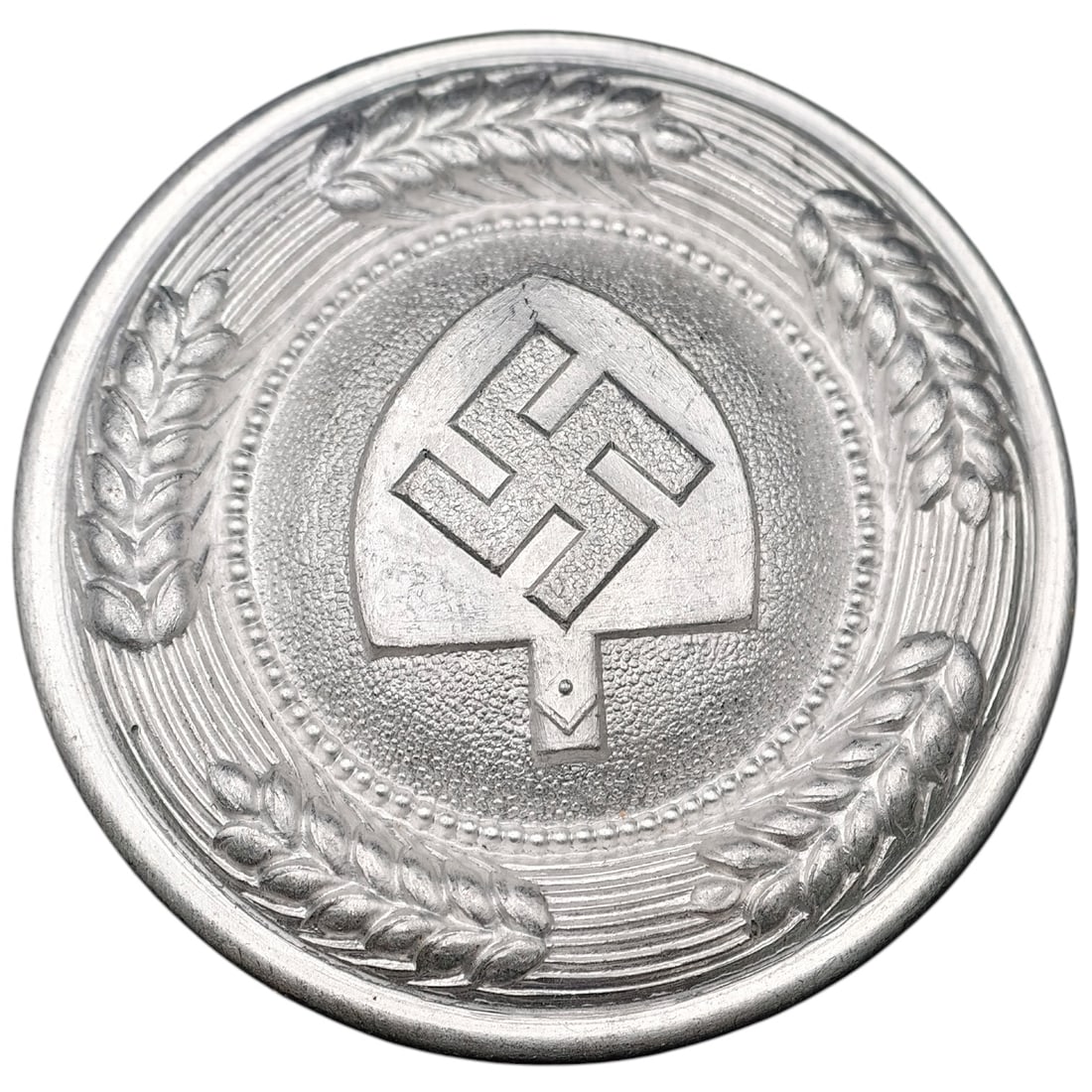 Third Reich Nazi RAD Belt Buckle: Third Reich RAD Officer Belt Buckle – Unissued Factory Find