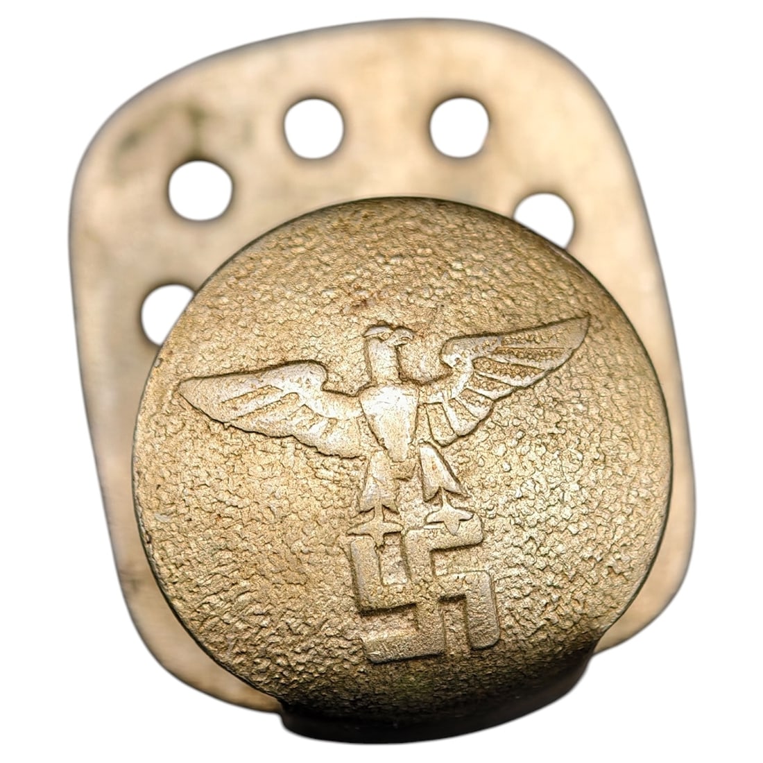 German WWII NSDAP Uniform Button: German WWII NSDAP Uniform Button