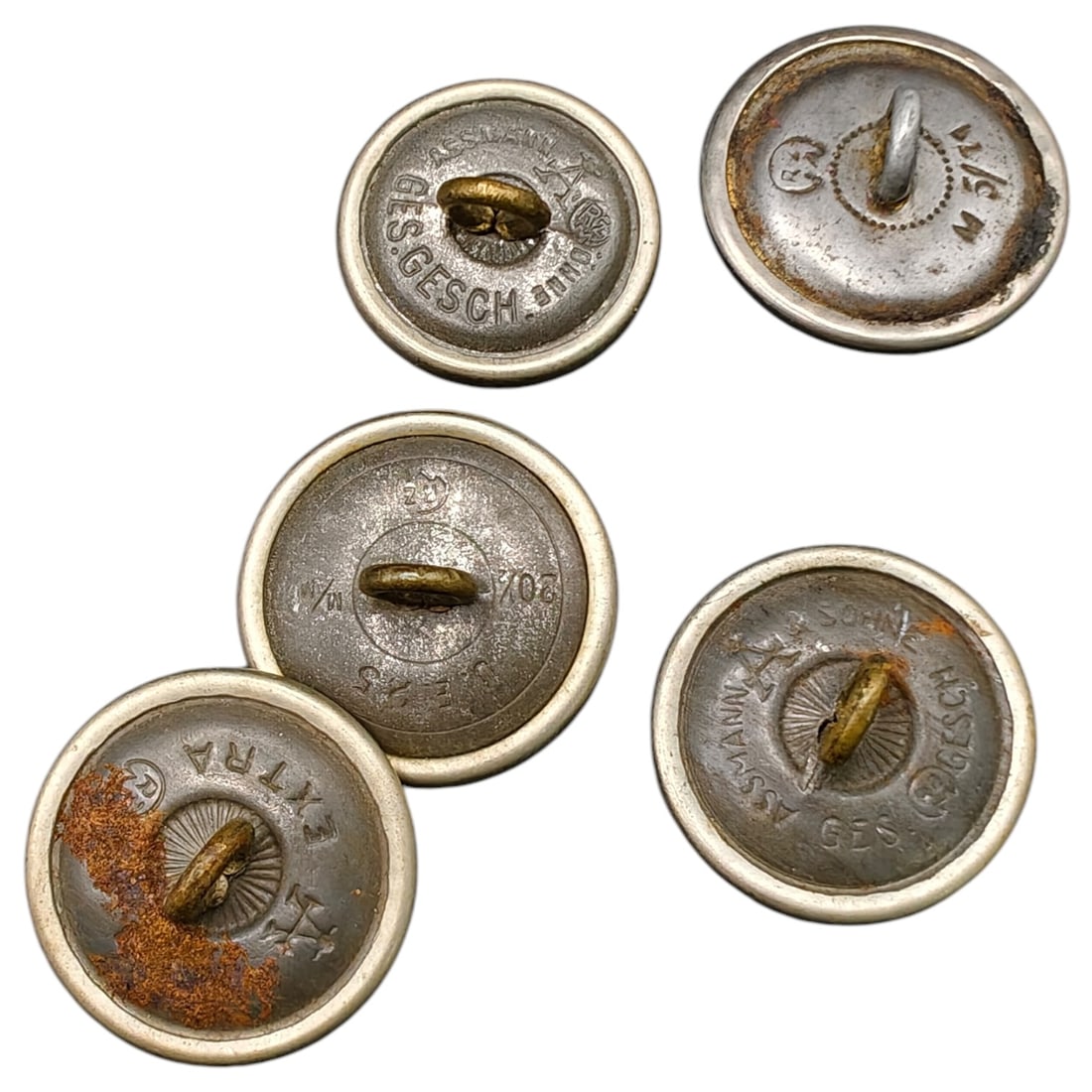 German WWII NSDAP Button Set - 2