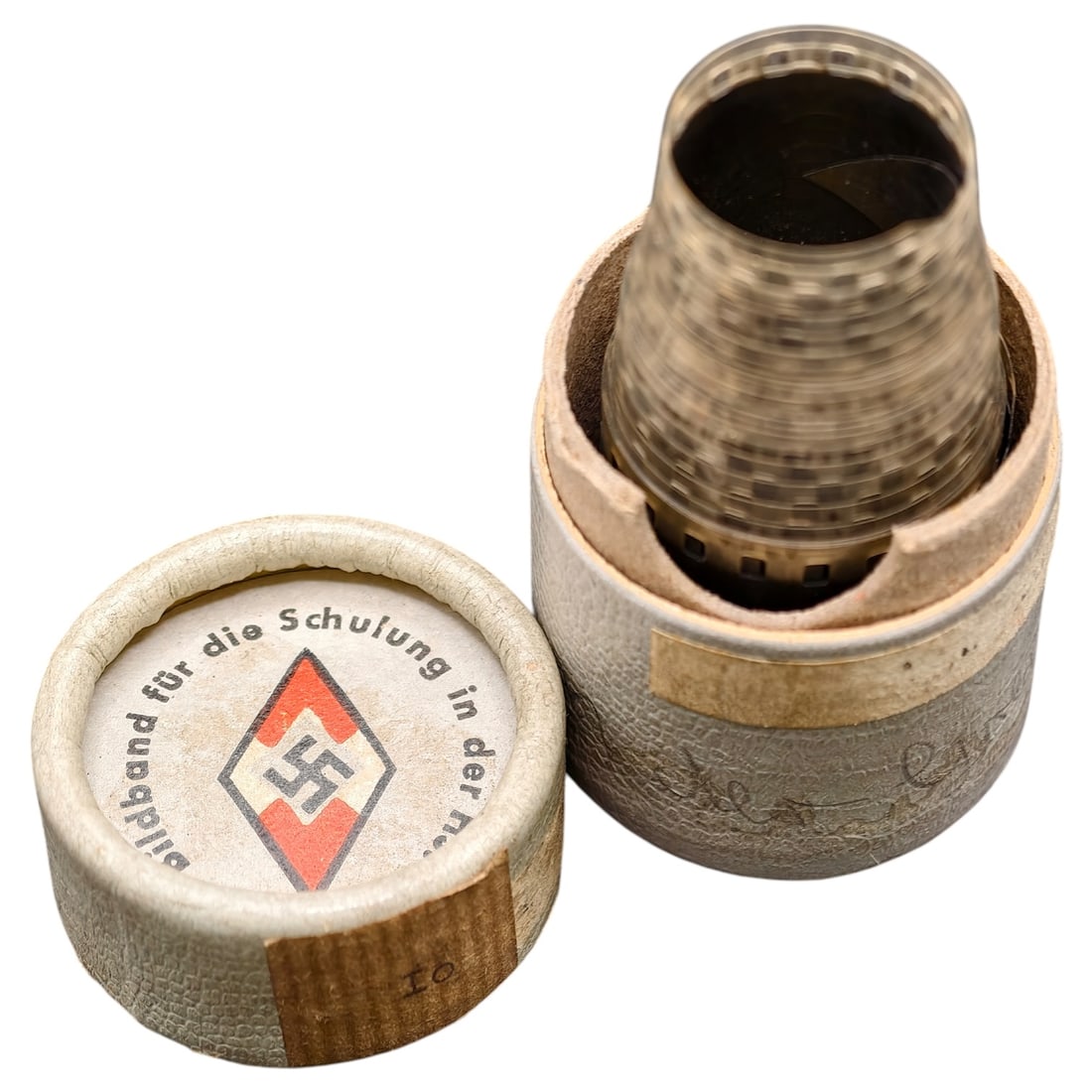 Hitler Youth 'Bildband für die Schulung' Filmstrip in Original Canister (1 of 2)