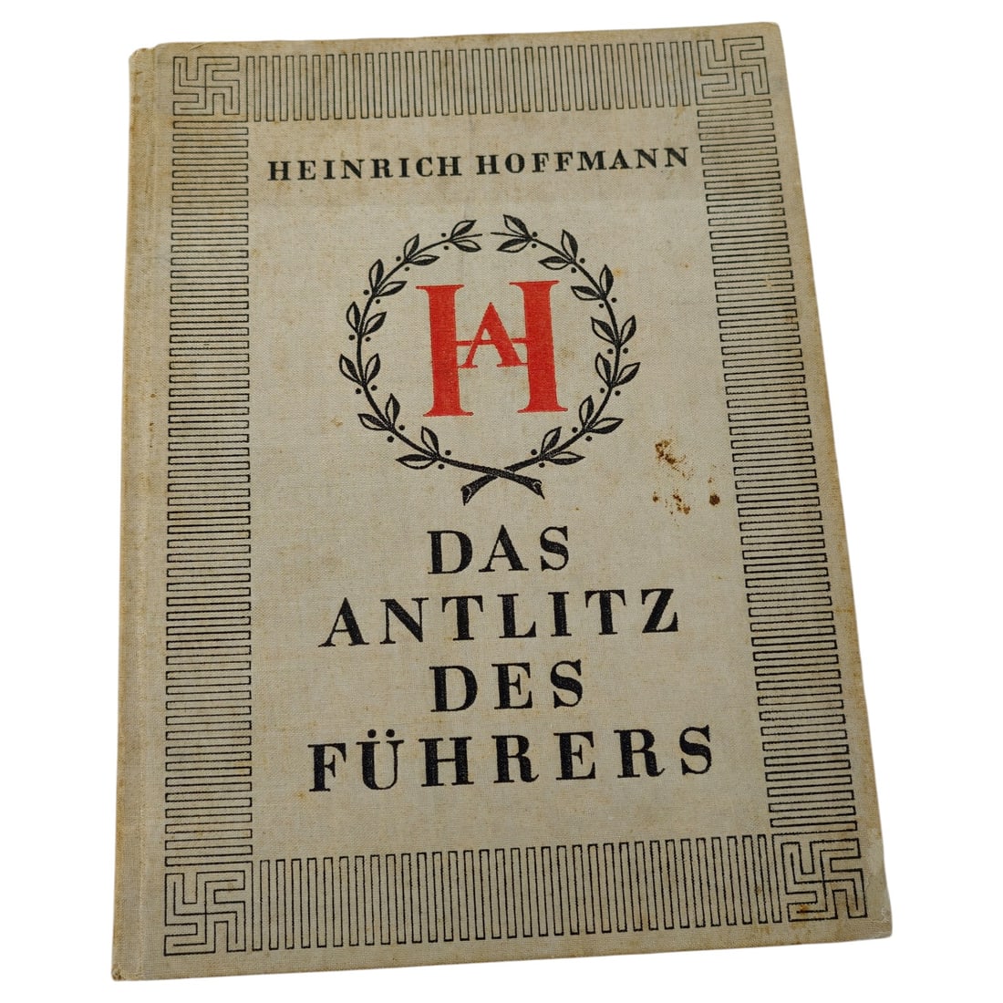 DAS ANTLITZ DES FUHRERS – PHOTOGRAPHIC PUBLICATION by HEINRICH HOFFMANN: Original German hardcover publication titled "Das Antlitz des Führers" (The Face of the Führer), edited by Professor Heinrich Hoffmann, Reichsbildberichterstatter der NSDAP, with foreword by Baldur 
