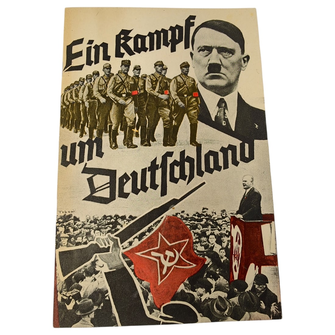German WWII Third Reich Propaganda Booklet "Ein Kampf um Deutschland" (1 of 2)