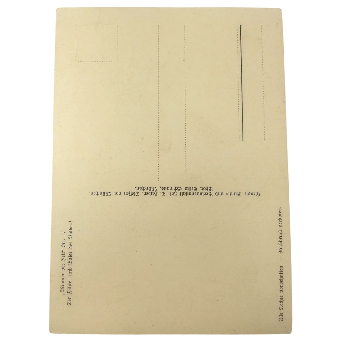 Adolf Hitler Postcard - 2