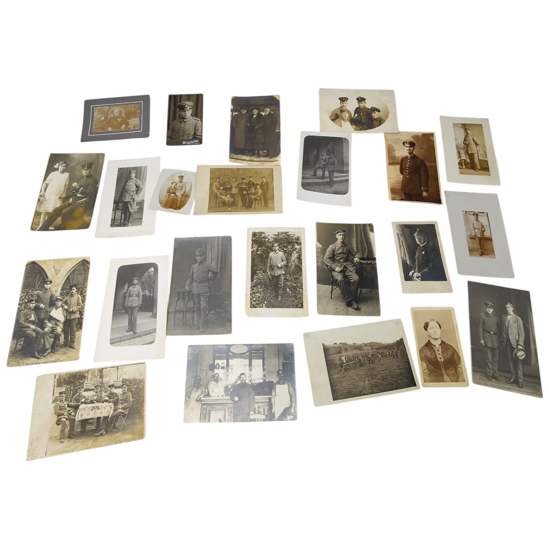 German Imperial Army Photograph Archive, WWI Era: German Imperial Army Photograph Archive, WWI Era This set brings together studio portraits, real-photo postcards, and informal snapshots of German soldiers and officers from the First World War period