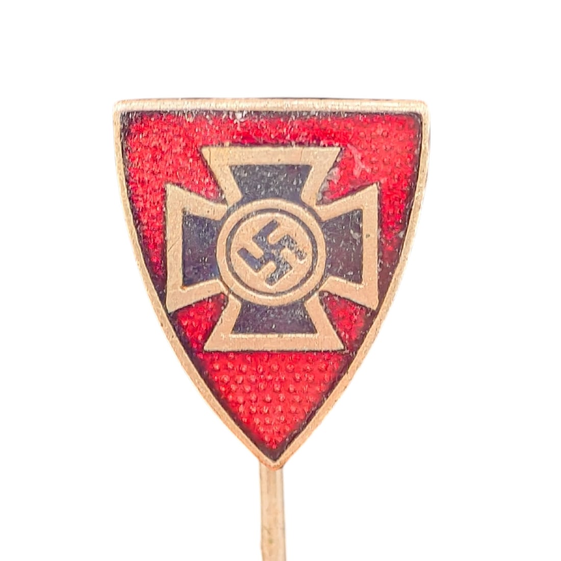 German WWII Veterans Association Membership Stickpin: German WWII Veterans Association Membership Stickpin Post-war veterans' associations (Kameradschaftsbünde) formed across West Germany from the late 1940s onward, allowing former Wehrmacht servicemen 