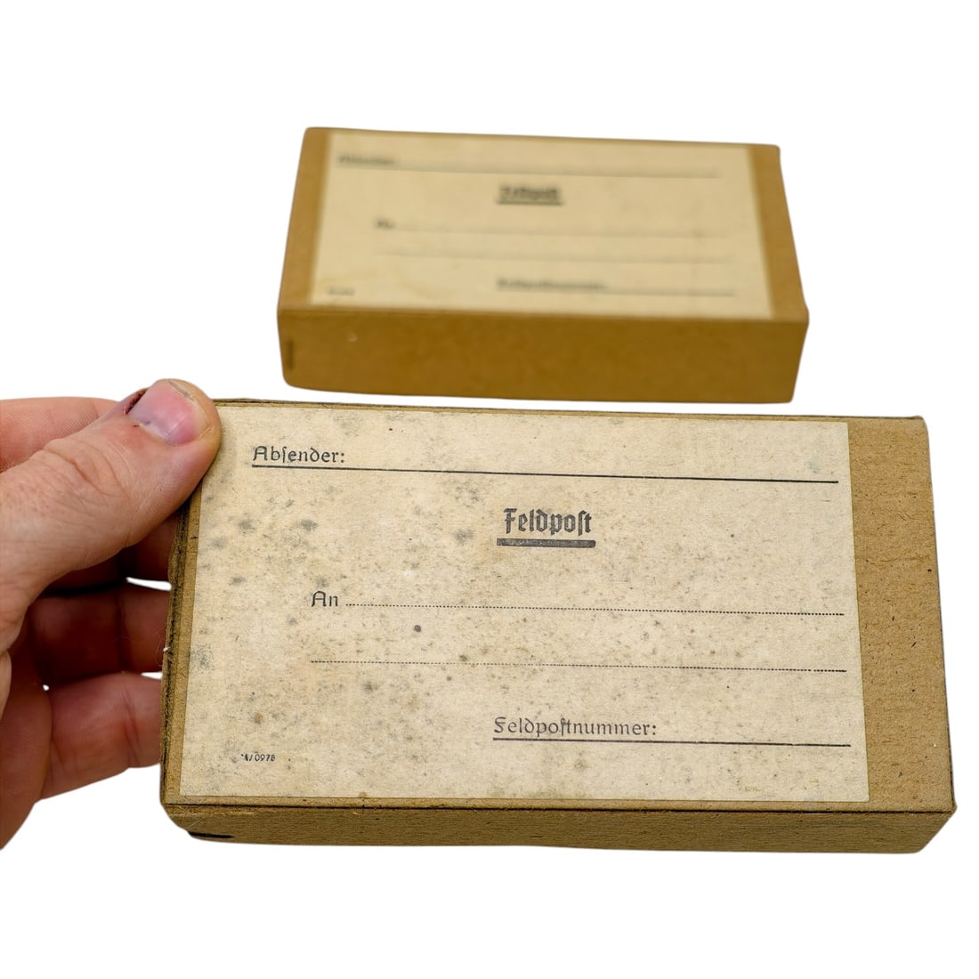 German WWII Feldpost Field Post Packaging Boxes - 2