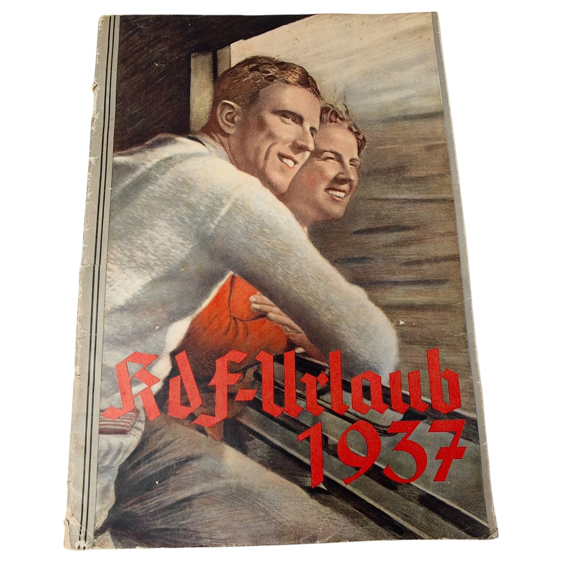German "KdF-Urlaub 1937" Kraft durch Freude Booklet, Gau Schleswig-Holstein (1 of 3)