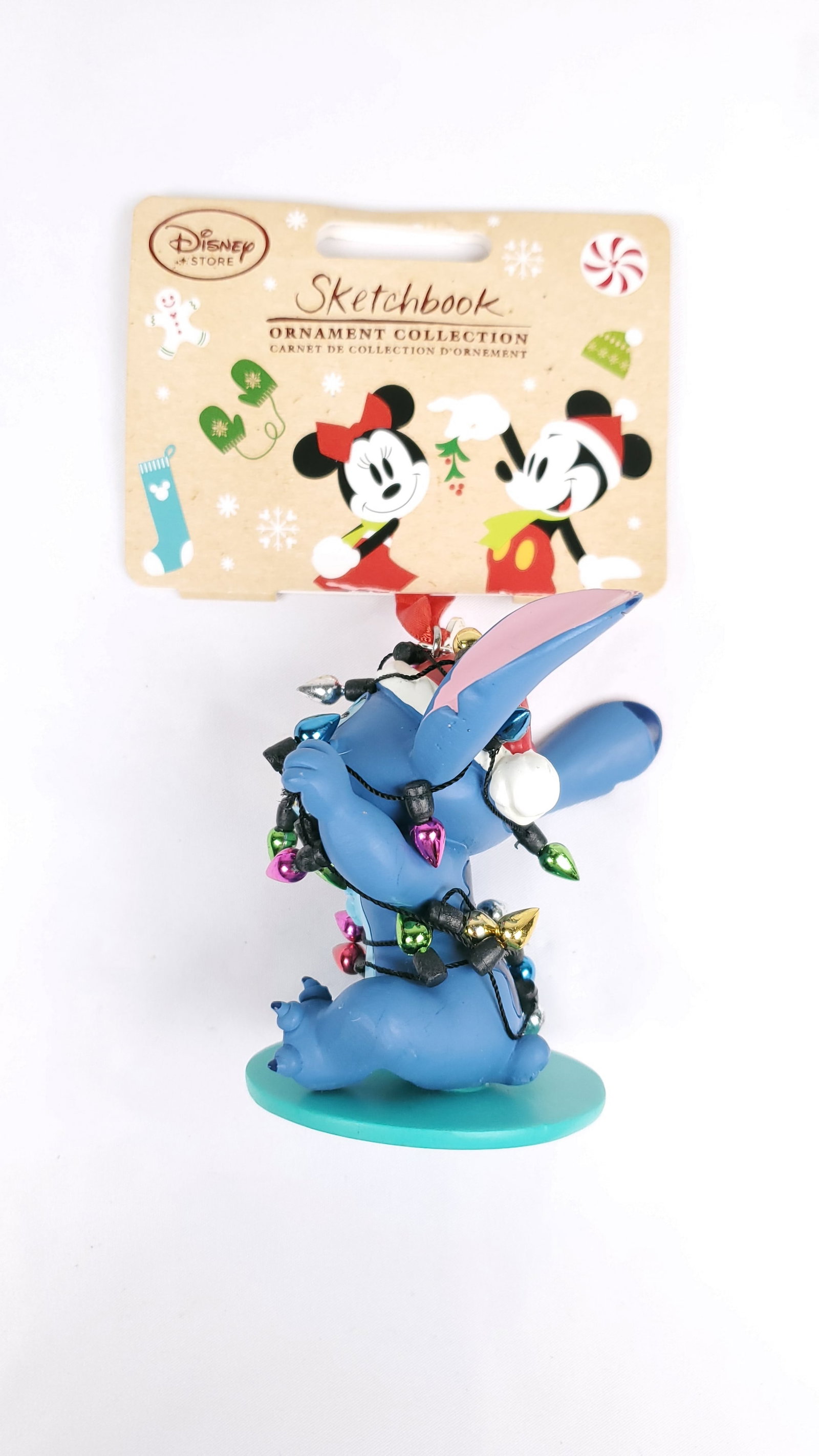 Disney Sketchbook Ornament 2016 Stitch in Lights: Disney Sketchbook Ornament 2016 Stitch NWT