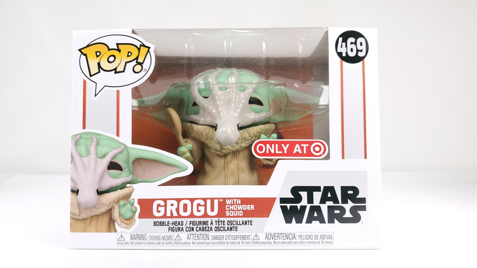 Funko Pop Grogu #469 in Box: Funko Pop Grogu #469 in Box