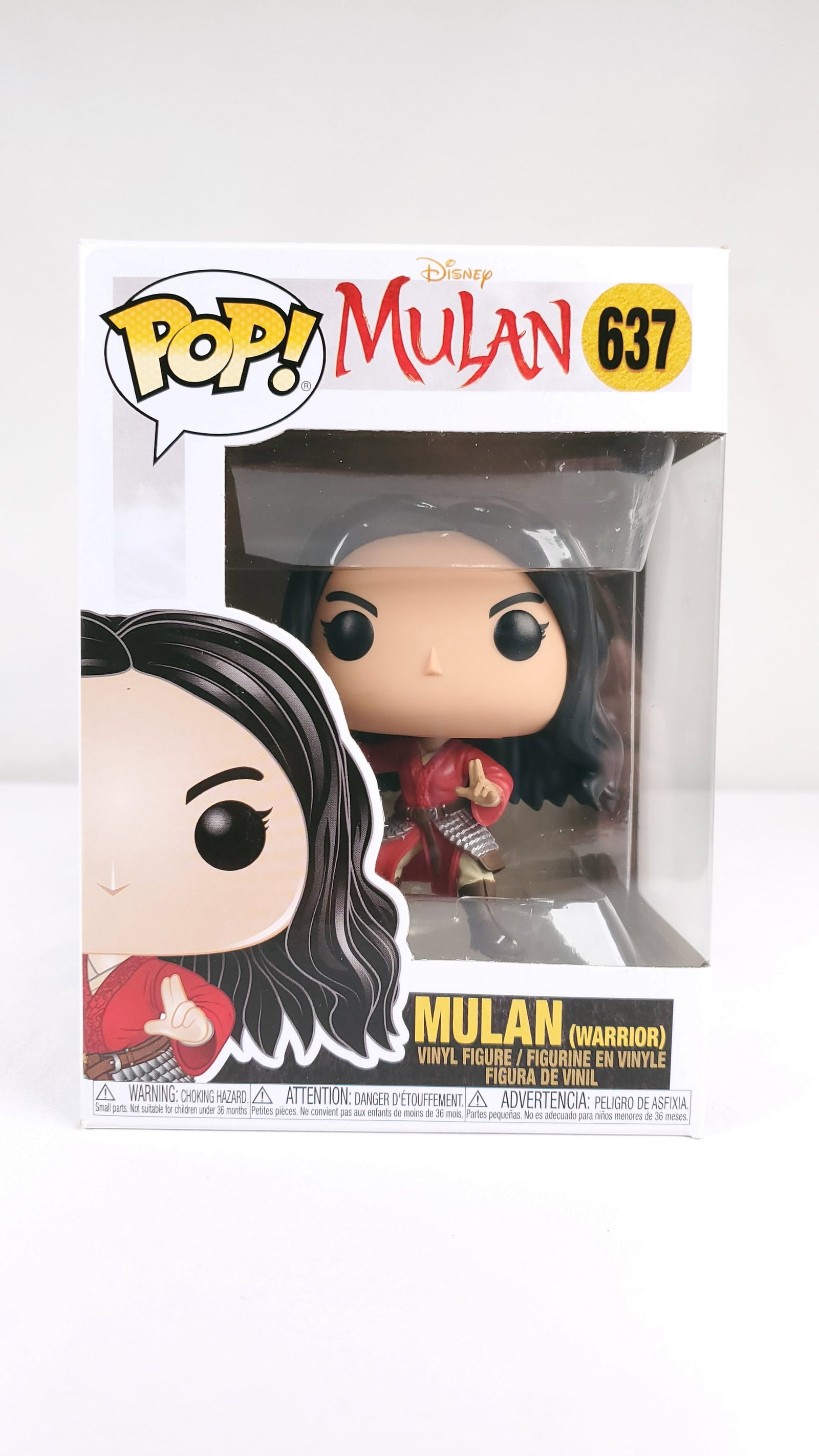 Funko Pop Mulan #637 in Box: Funko Pop Mulan #637 in Box