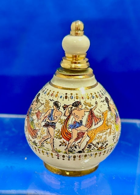 Vintage Greek Perfume or Precious Oil Bottle (1 of 8)