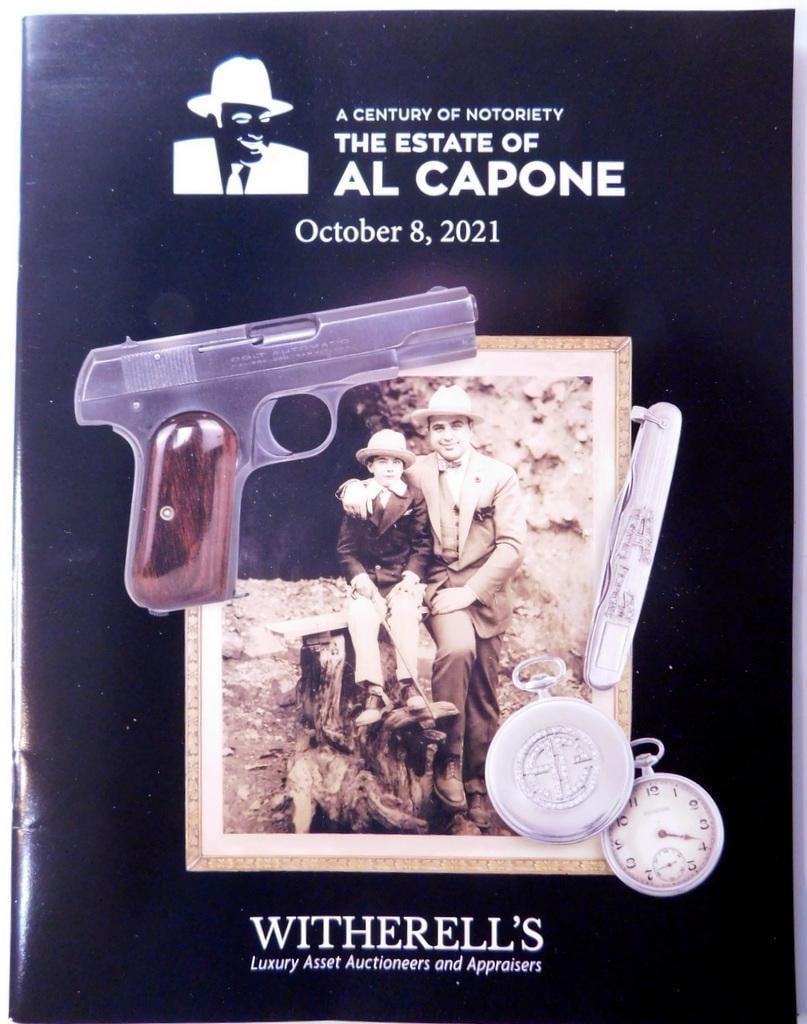 Witherell's Gangster Al Capone Estate Catalog Book (1 of 5)