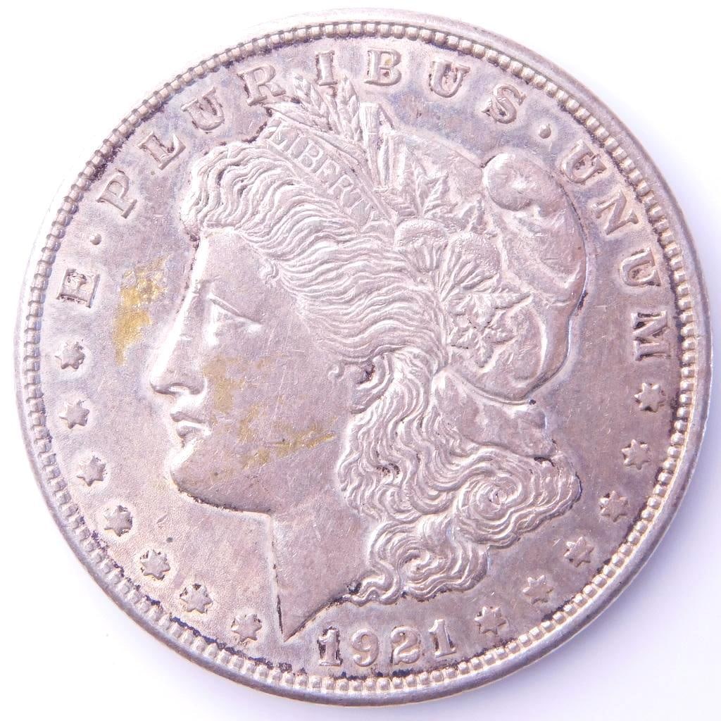 Morgan Silver Dollar Coin, 1921 (1 of 2)