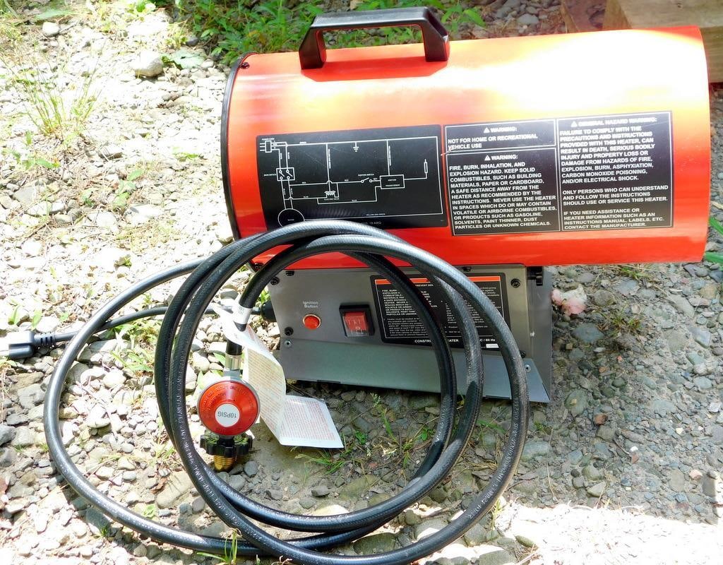 Bauer 30k - 60k Portable Propane Heater, w/ Box (1 of 8)