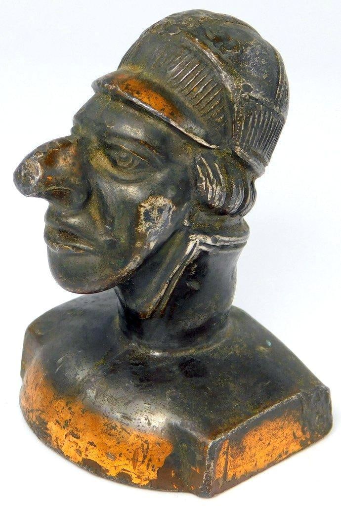 Antique Salesman Sample Cast Bronze Paperweight (1 of 5)