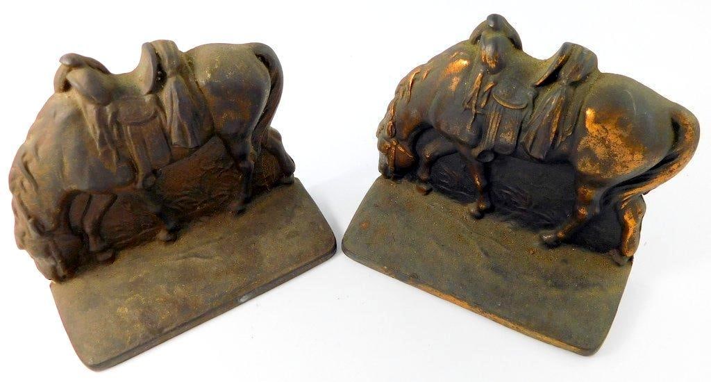 Grazing Horse Western Equine Bookends (1 of 5)