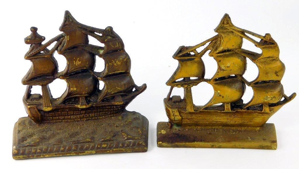 Sailing Ship Bookends (1 of 6)