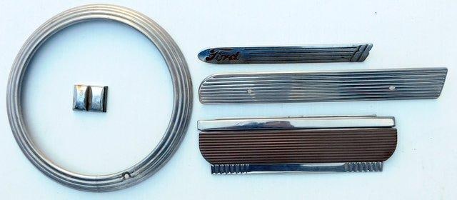 Grouping of Vintage Ford Classic Car OEM Parts (1 of 15)