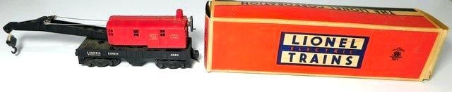 Lionel Bucyrus Erie Crane Car No. 6560 w/ Box (1 of 13)