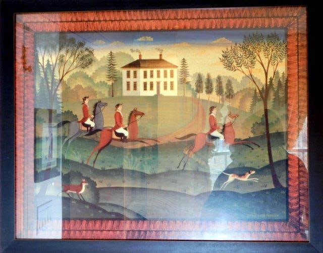 Diane Ulmer Pedersen Fox Hunt Framed Art Print (1 of 8)