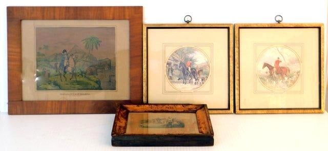 Collection of Antique Napolean and Horse Artwork, Four (4) (1 of 9)