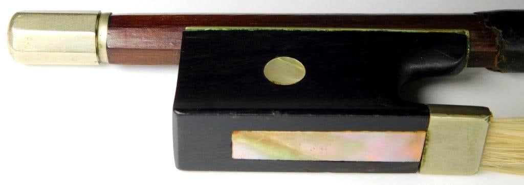 Vintage Violin Bow, Unknown Luthier (1 of 12)