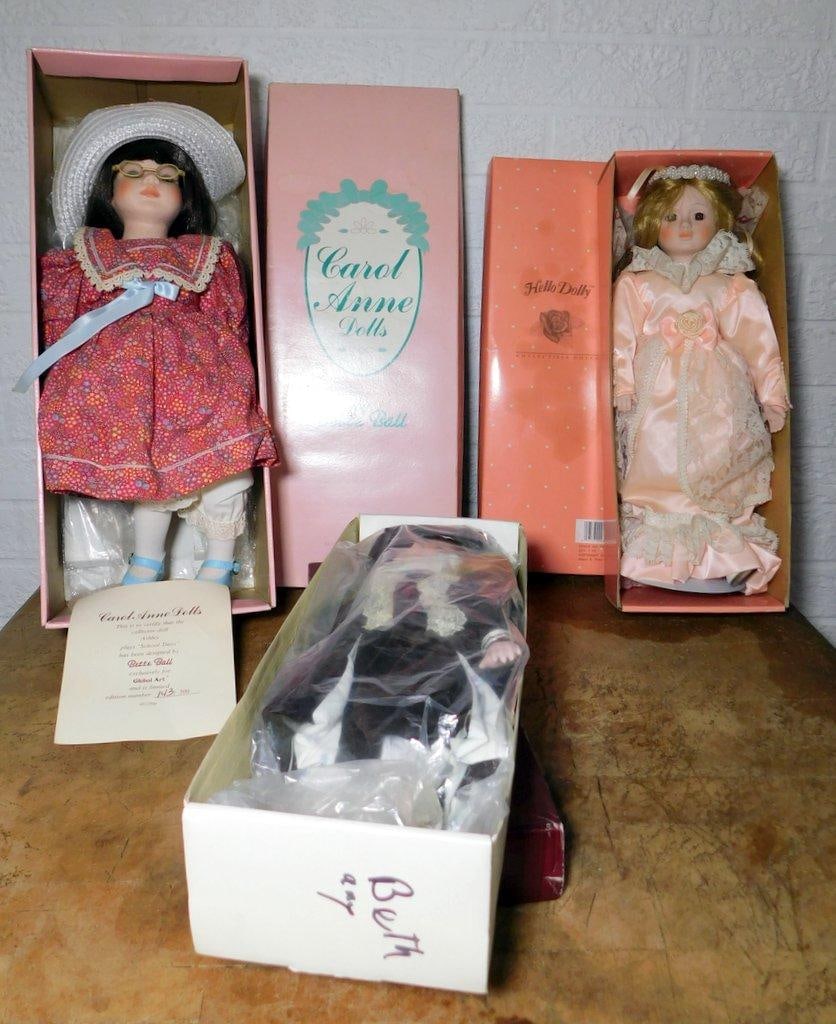 Collection of Carol Anne, Hello Dolly and Another Doll All in Boxes, (3) (1 of 12)
