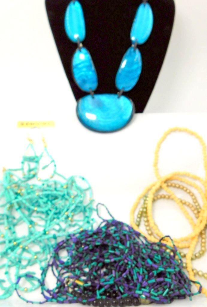 Assorted Beaded Necklaces, Earrings, and Jewelry Pieces (1 of 8)