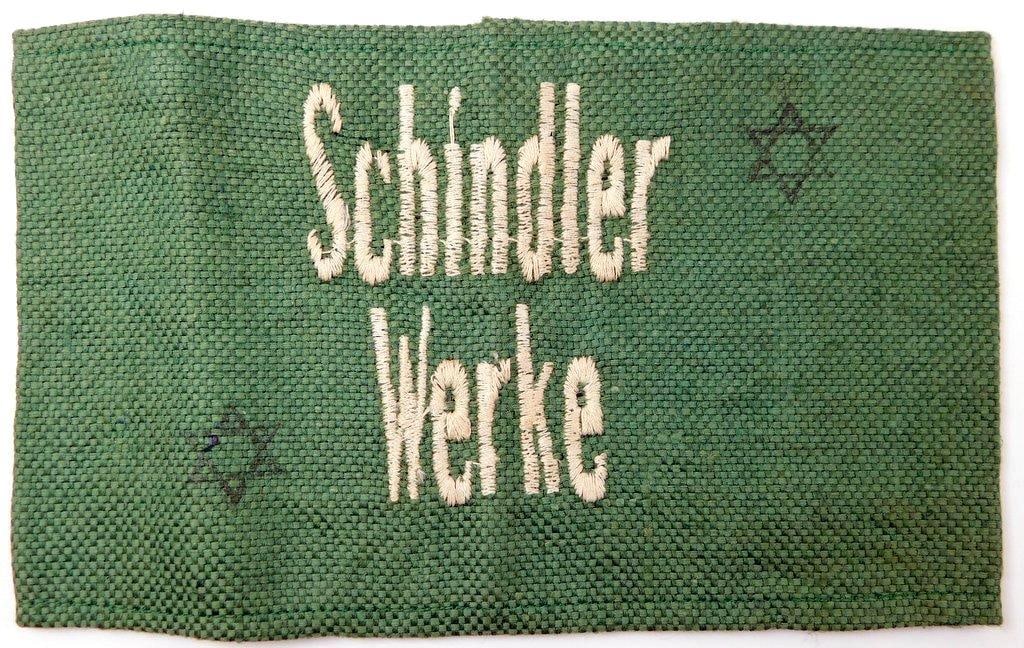 German WWII Schindler Werke Arm Band (1 of 8)