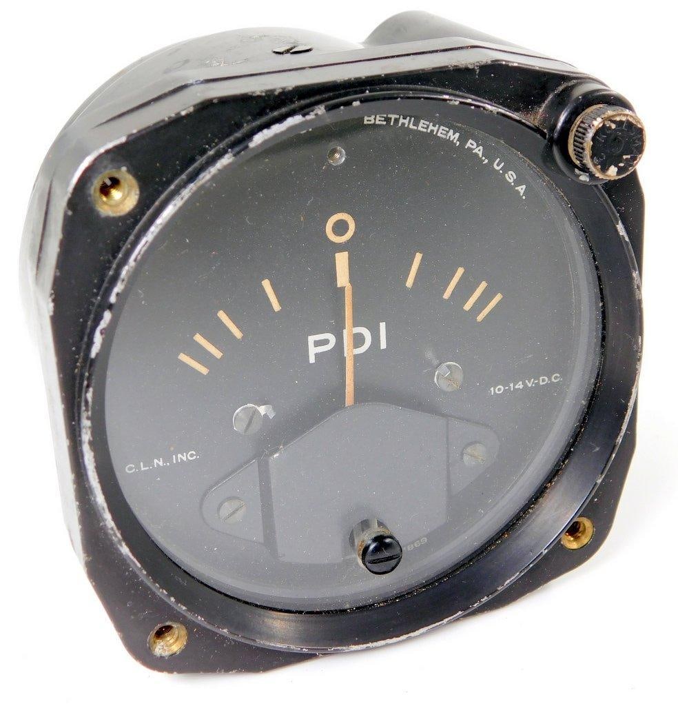 USAAF WWII Army Air Force A-20 Airplane PDI Gauge (1 of 10)