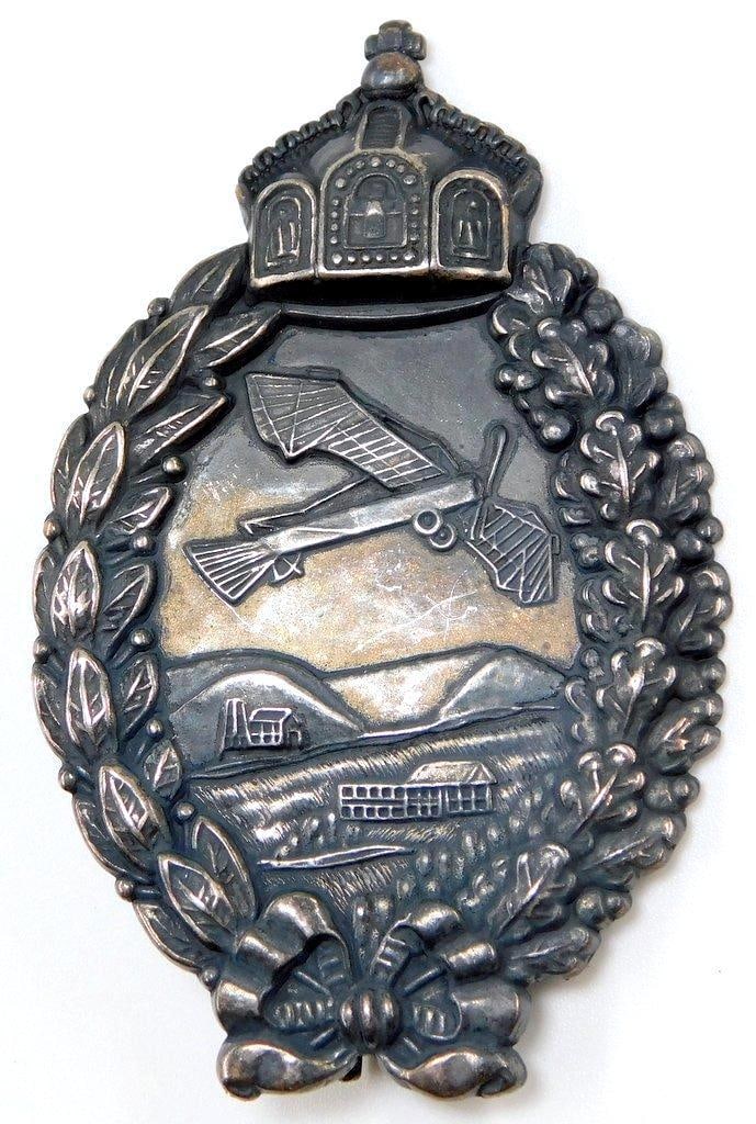 Imperial German World War I Aero Prussian Aviator Pilot Badge (1 of 5)