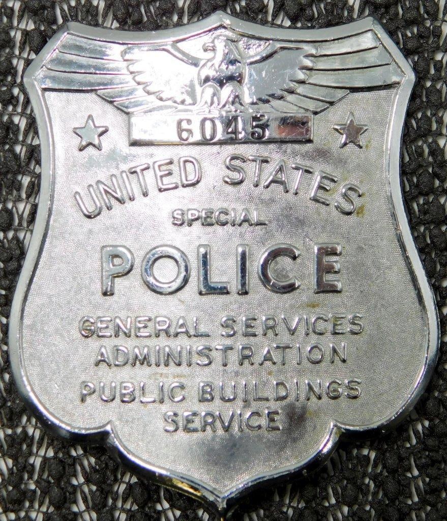 Obsolete United States WWII Special Police General Services Law Badge (1 of 4)