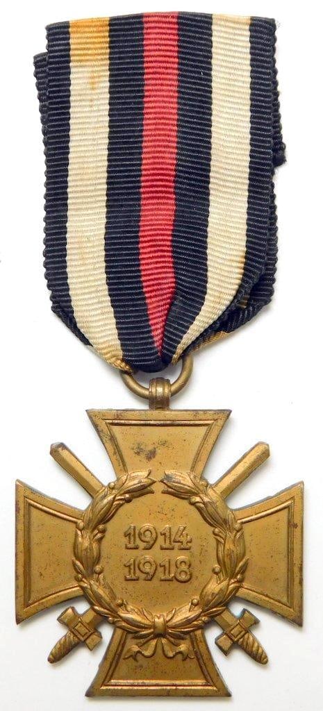 Imperial German WWI 1914-1918 Hindenburg Cross with Swords (1 of 7)